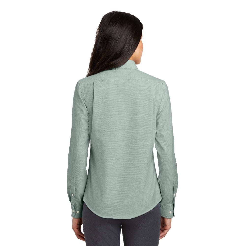 Port Authority® Women's SuperPro™ Oxford Shirt - Green