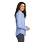 Port Authority® Women's SuperPro™ Oxford Shirt - Oxford Blue