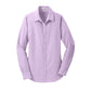 Port Authority® Women's SuperPro™ Oxford Shirt -  Soft Purple