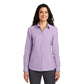 Port Authority® Women's SuperPro™ Oxford Shirt -  Soft Purple