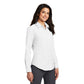 Port Authority® Women's SuperPro™ Oxford Shirt - White