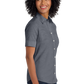 Port Authority® Women's Short Sleeve SuperPro™ Oxford Shirt - Black