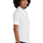 Port Authority® Women's Short Sleeve SuperPro™ Oxford Shirt - White