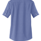 Port Authority® Women's Short Sleeve SuperPro™ Oxford Shirt - Navy