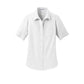 Port Authority® Women's Short Sleeve SuperPro™ Oxford Shirt - White