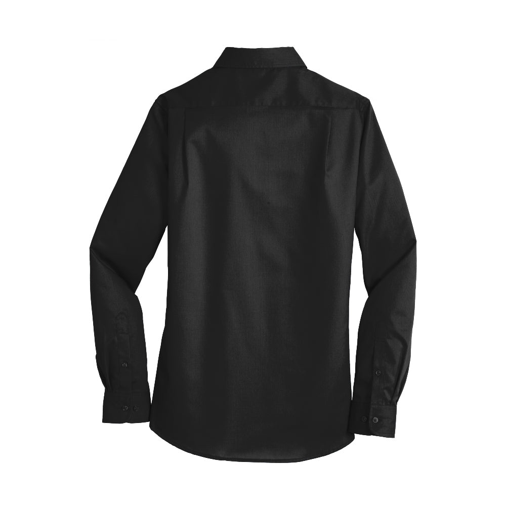 Port Authority® Women's SuperPro™ Twill Shirt - Black