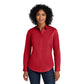 Port Authority® Women's SuperPro™ Twill Shirt - Rich Red