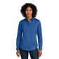 Port Authority® Women's SuperPro™ Twill Shirt - True Blue