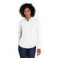 Port Authority® Women's SuperPro™ Twill Shirt - White