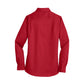 Port Authority® Women's SuperPro™ Twill Shirt - Rich Red
