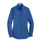 Port Authority® Women's SuperPro™ Twill Shirt - True Blue