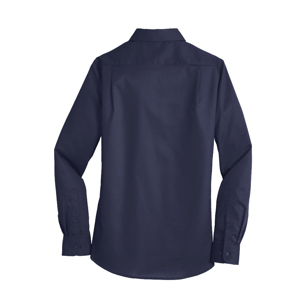 Port Authority® Women's SuperPro™ Twill Shirt - True Navy