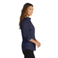 Port Authority® Women's 3/4-Sleeve SuperPro™ Twill Shirt - True Navy