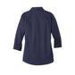 Port Authority® Women's 3/4-Sleeve SuperPro™ Twill Shirt - True Navy