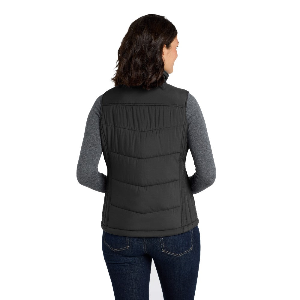 Port Authority® Women's Puffy Vest - Black