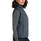 Port Authority® Women's Puffy Vest - Dark Slate / Black
