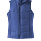 Port Authority® Women's Puffy Vest - Mediterranean Blue/ Black