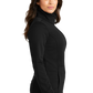 Port Authority® Women's Smooth Fleece 1/4-Zip - Deep Black