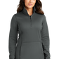 Port Authority® Women's Smooth Fleece 1/4-Zip - Graphite