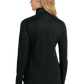 Port Authority® Women's Vertical Texture Full-Zip Jacket - Black / Iron Grey