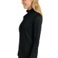 Port Authority® Women's Vertical Texture Full-Zip Jacket - Black / Iron Grey