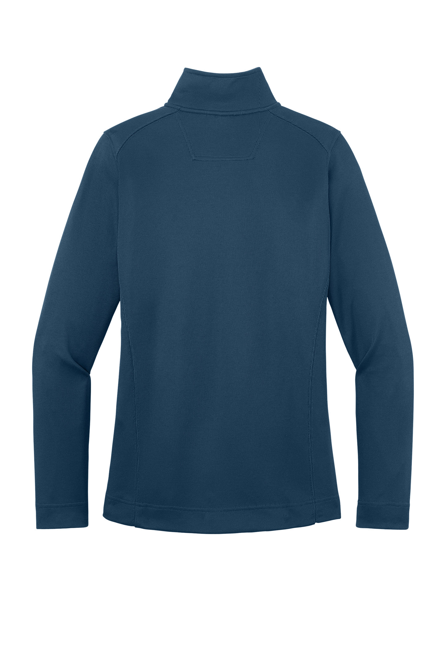 Port Authority® Women's Vertical Texture Full-Zip Jacket - Regatta Blue / Iron Grey