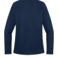 Port Authority® Women's Vertical Texture Full-Zip Jacket - True Navy / Iron Grey