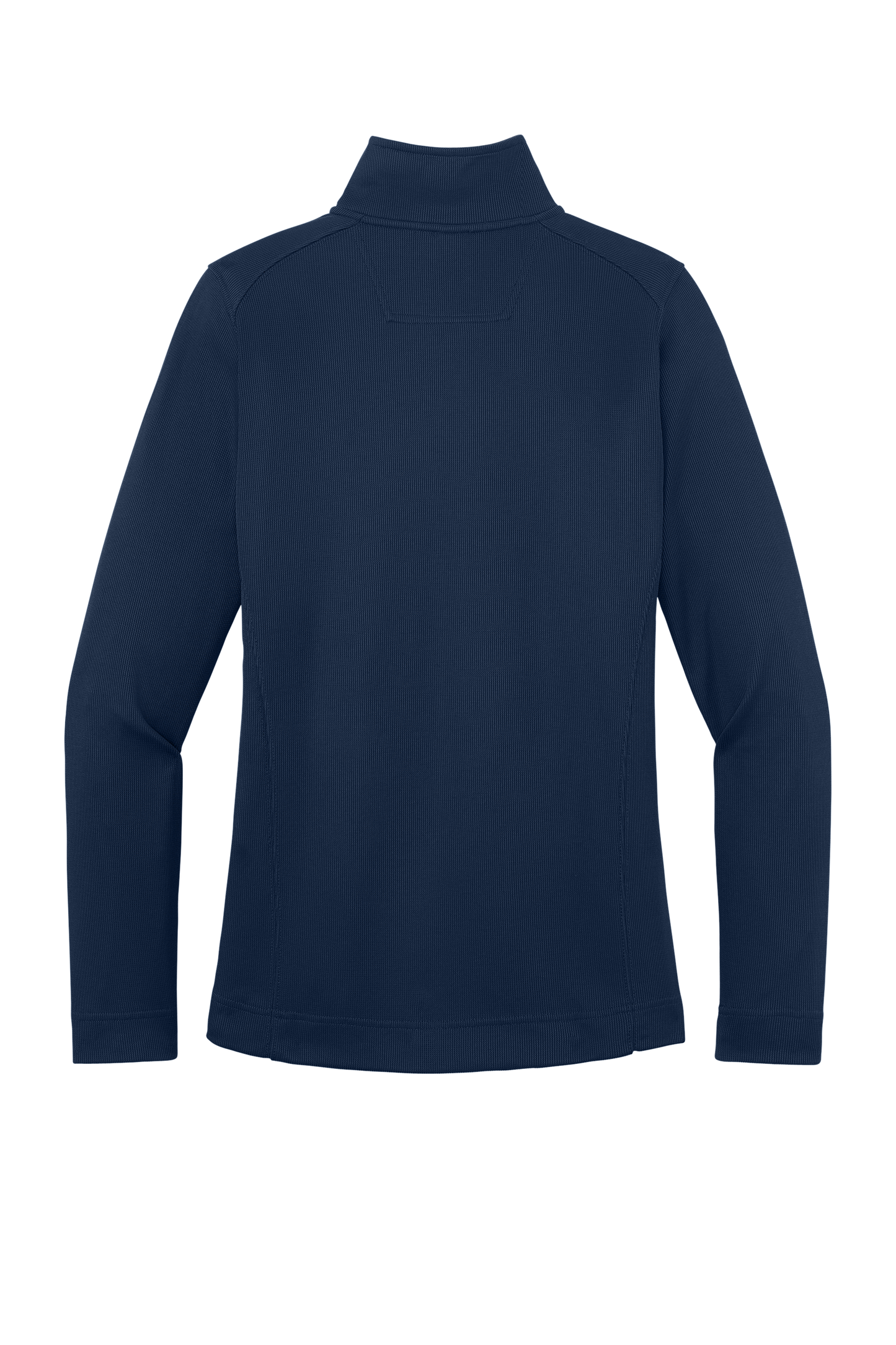 Port Authority® Women's Vertical Texture Full-Zip Jacket - True Navy / Iron Grey