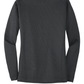 Port Authority® Women's Vertical Texture Full-Zip Jacket - Iron Grey / Black