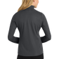 Port Authority® Women's Pinpoint Mesh 1/2-Zip - Battleship Grey