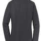 Port Authority® Women's Pinpoint Mesh 1/2-Zip - Battleship Grey