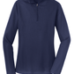 Port Authority® Women's Pinpoint Mesh 1/2-Zip - True Navy