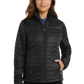 Port Authority® Women's Packable Puffy Jacket - Deep Black