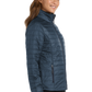 Port Authority® Women's Packable Puffy Jacket - Regatta Blue / River Blue Navy