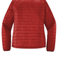 Port Authority® Women's Packable Puffy Jacket - Fire Red / Graphite