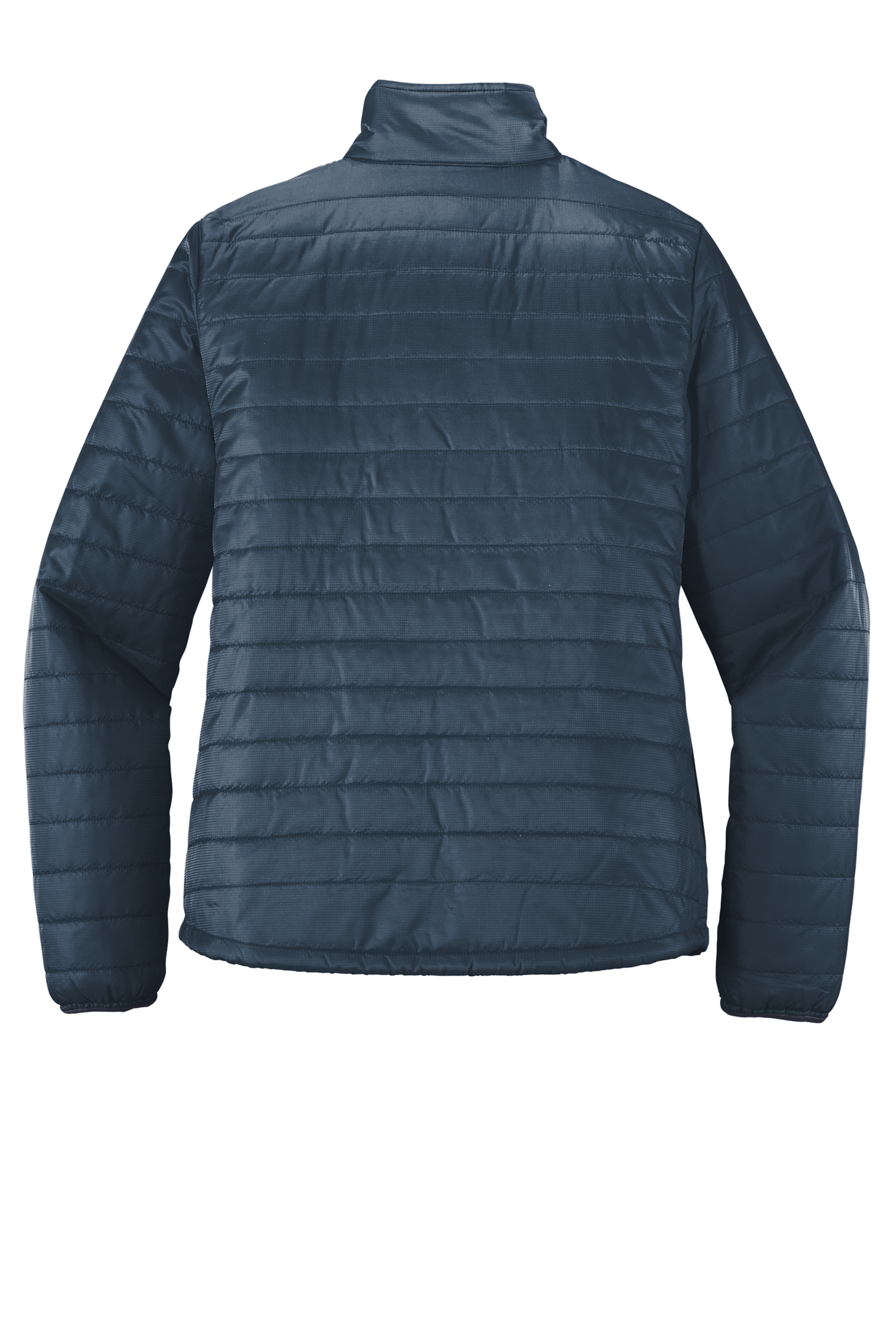 Port Authority® Women's Packable Puffy Jacket - Regatta Blue / River Blue Navy