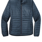 Port Authority® Women's Packable Puffy Jacket - Regatta Blue / River Blue Navy