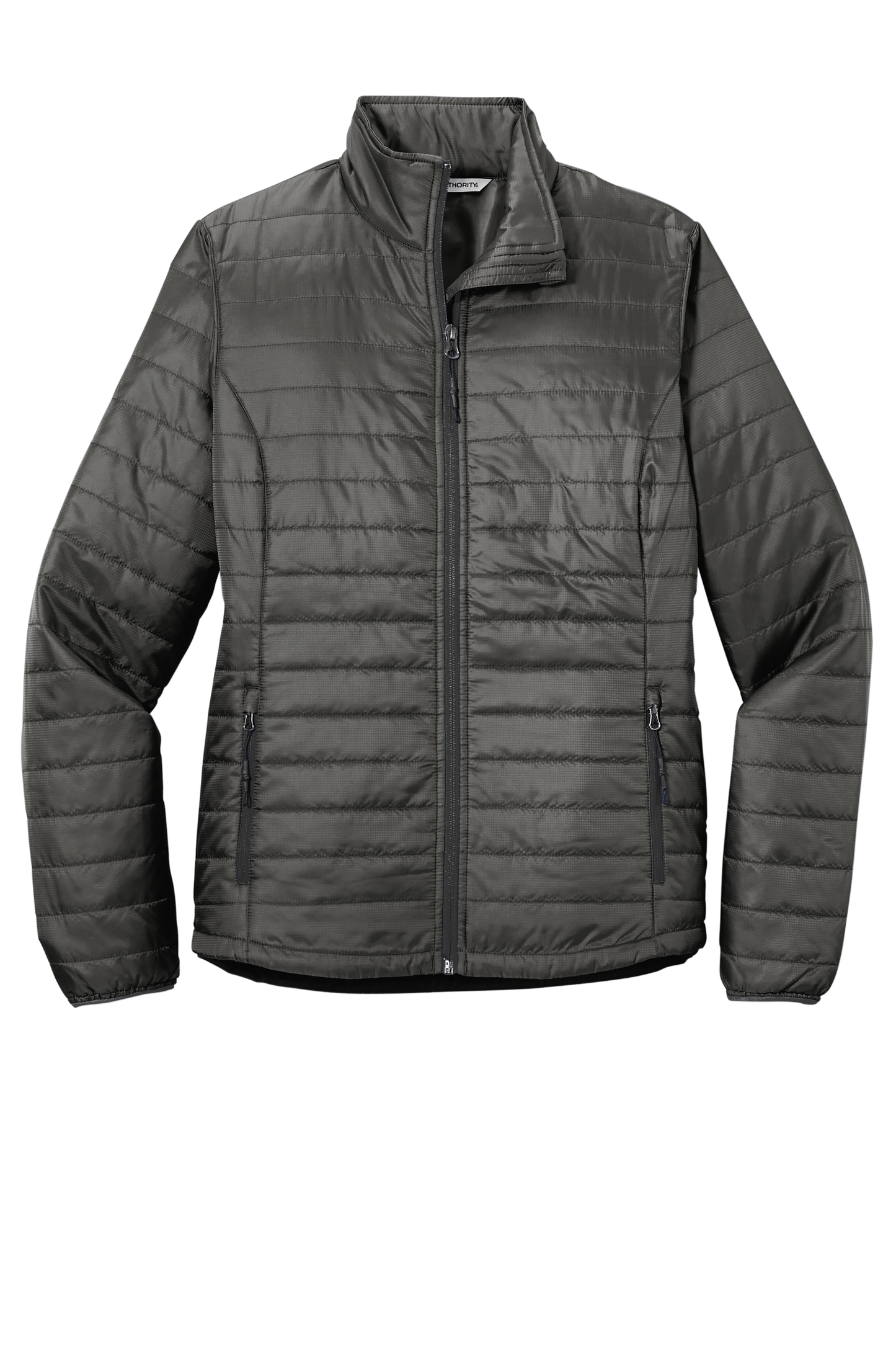 Port Authority® Women's Packable Puffy Jacket - Sterling Grey / Graphite
