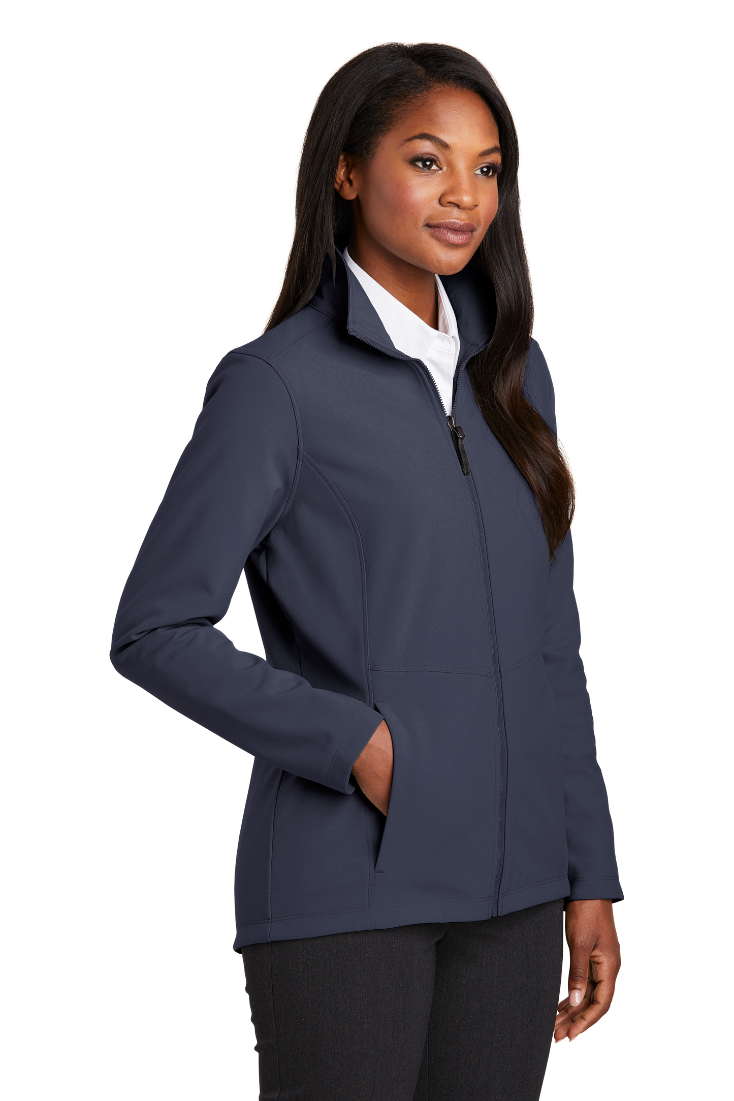 Port Authority® Women's Collective Soft Shell Jacket - River Blue Navy