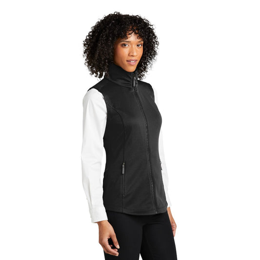 Port Authority® Women's Collective Smooth Fleece Vest - Deep Black