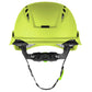LIFT Safety HRX-22YC2 RADIX Vented Safety Helmet - Ratchet Suspension - Hi-Vis Yellow