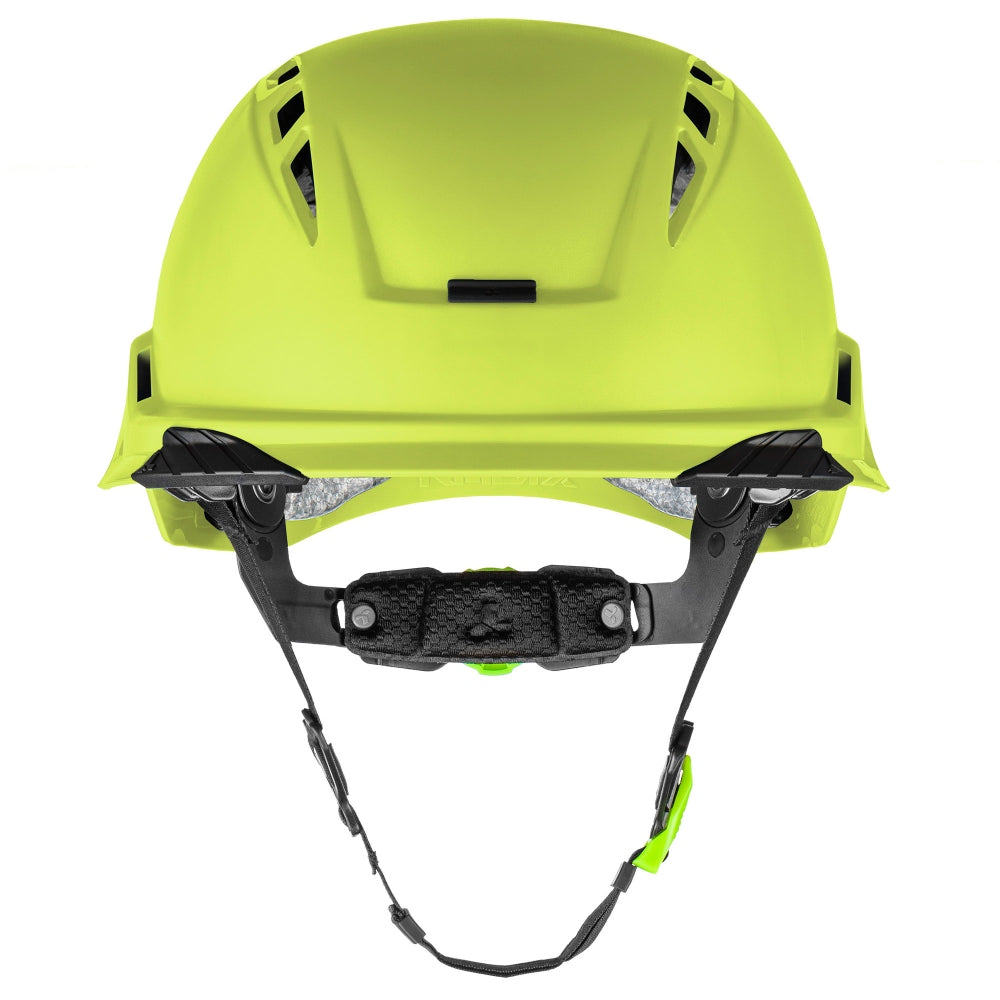 LIFT Safety HRX-22YC2 RADIX Vented Safety Helmet - Ratchet Suspension - Hi-Vis Yellow