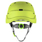 LIFT Safety HRX-22YC2 RADIX Vented Safety Helmet - Ratchet Suspension - Hi-Vis Yellow