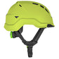 LIFT Safety HRX-22YC2 RADIX Vented Safety Helmet - Ratchet Suspension - Hi-Vis Yellow