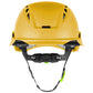 LIFT Safety HRX-22YC2 RADIX Vented Safety Helmet - Ratchet Suspension - Yellow