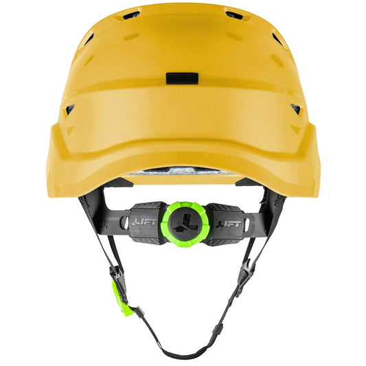 LIFT Safety HRX-22YC2 RADIX Vented Safety Helmet - Ratchet Suspension - Yellow