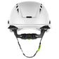 LIFT Safety HRX-22YC2 RADIX Vented Safety Helmet - Ratchet Suspension - White