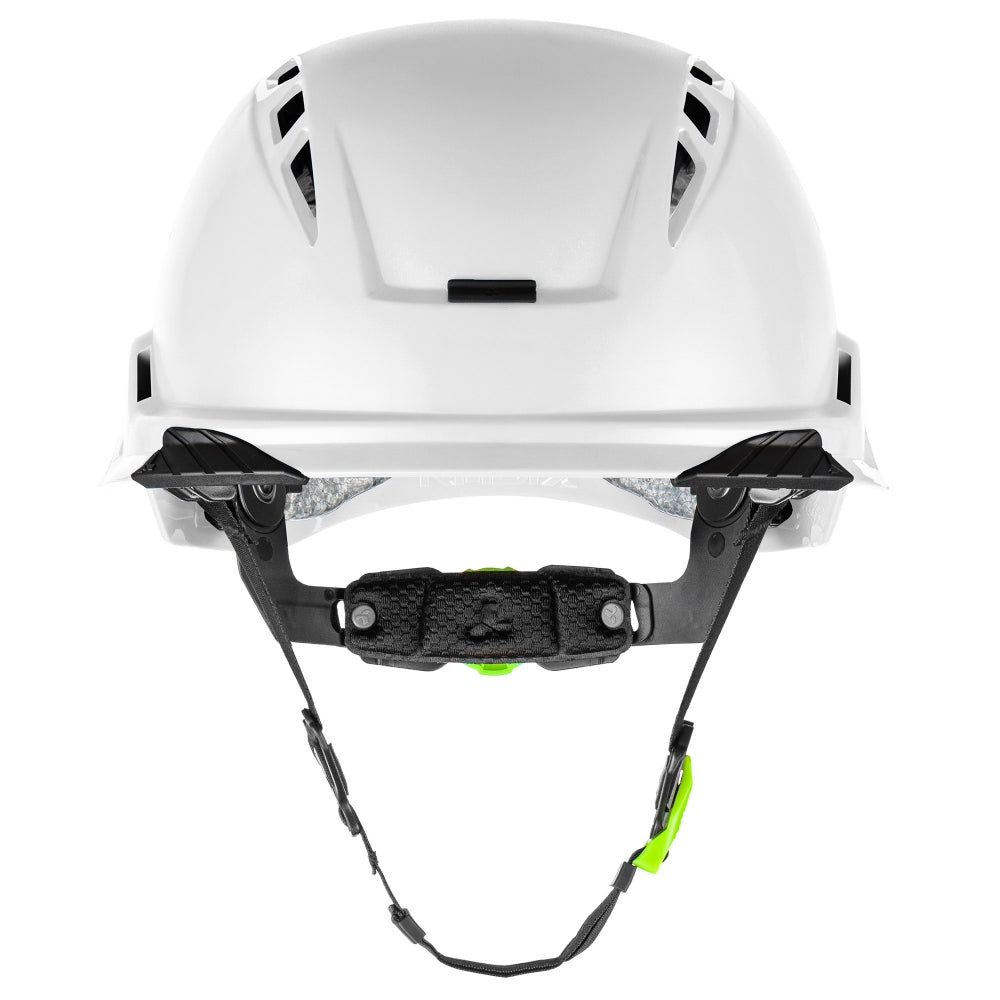 LIFT Safety HRX-22YC2 RADIX Vented Safety Helmet - Ratchet Suspension - White