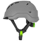 LIFT Safety HRX-22YC2 RADIX Vented Safety Helmet - Ratchet Suspension - Grey