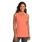 Port Authority® Women's Dry Zone® UV Micro-Mesh Sleeveless Polo - Coral Splash